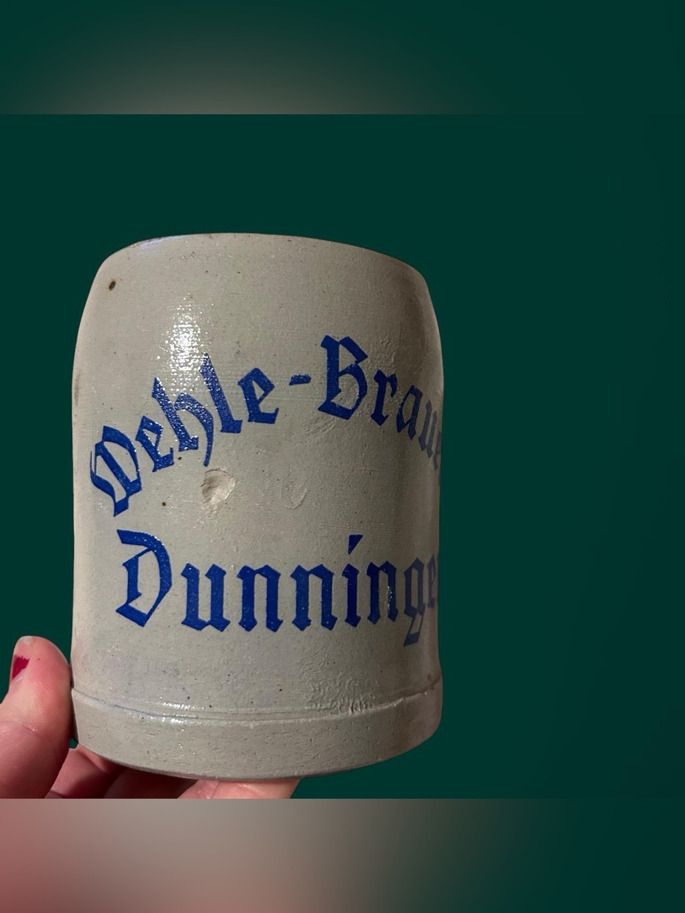 VTG Traditional German Stoneware Beer Mug